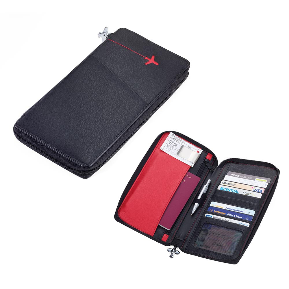 TROIKA RFID Shielding Travel Document Holder