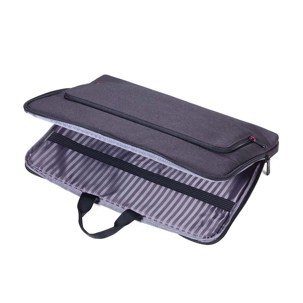 TROIKA Laptop Bag & Portfolio Document Bag for Tablet up to 13": Grey