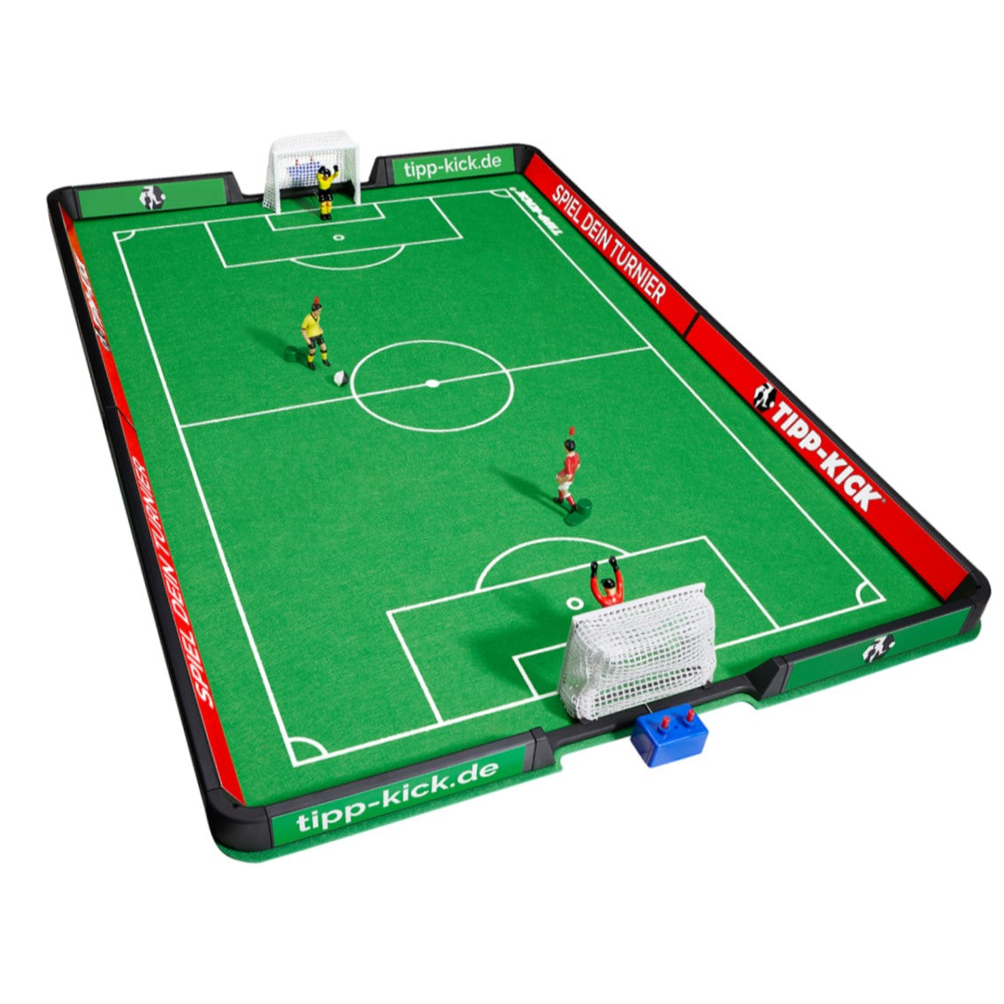 TIPP-KICK JUNIOR CUP Soccer Game: Mini Players, Goals, Ball, Pitch 83x56cm