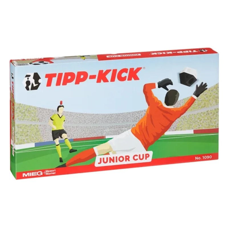TIPP-KICK JUNIOR CUP Soccer Game: Mini Players, Goals, Ball, Pitch 83x56cm