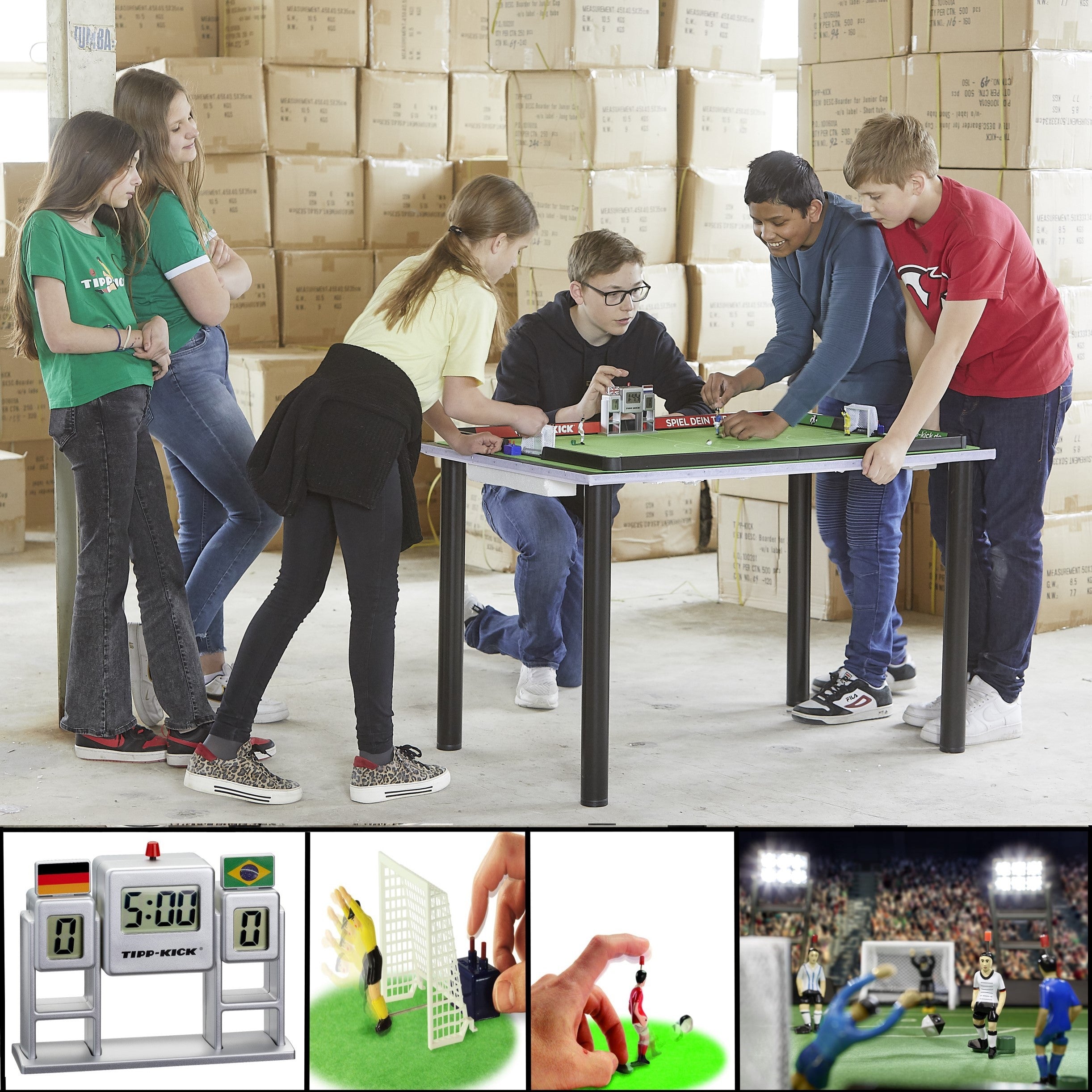 TIPP-KICK Match Timer, Score Board & Sound-Chip Module for Soccer Game