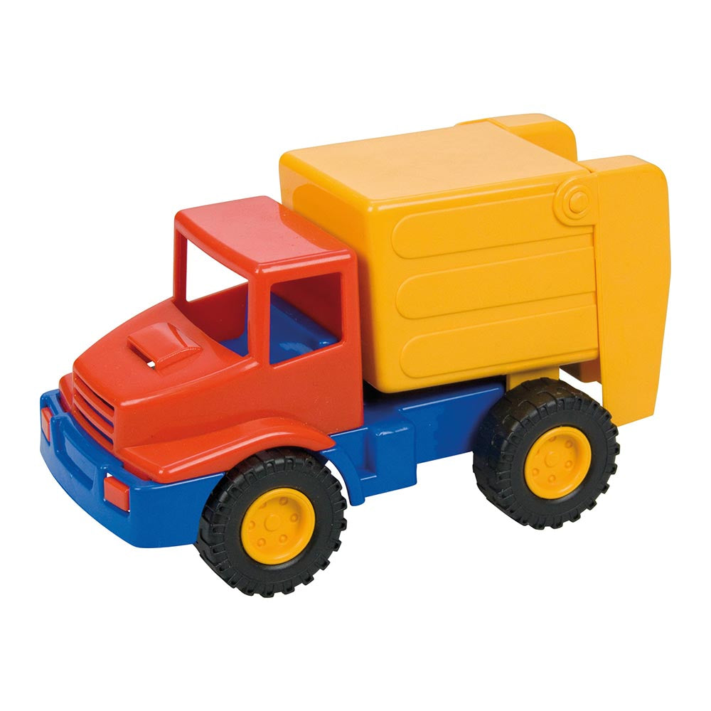 Lena Mini Compact Toy Garbage Truck and Fire Engine: Combo Set of 2