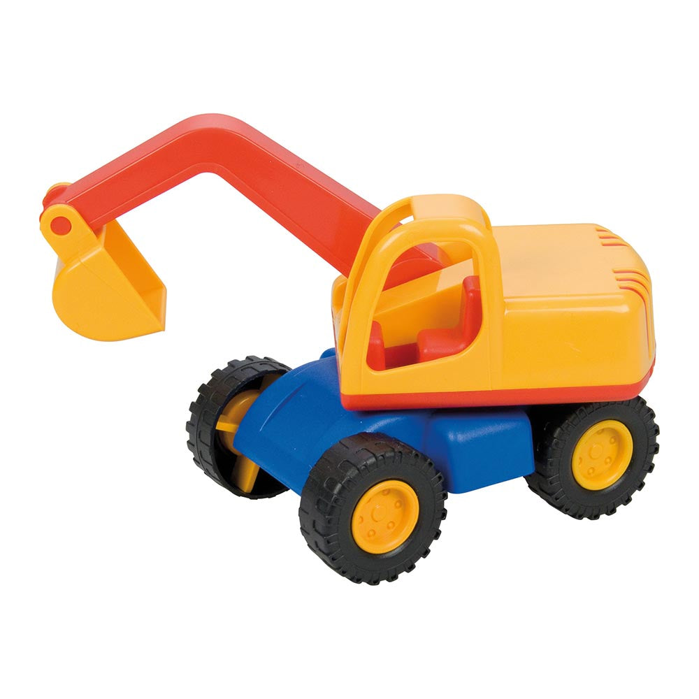 Lena Mini Compact Toy Earth Mover, Excavator & Dump Truck: Combo Set of 3