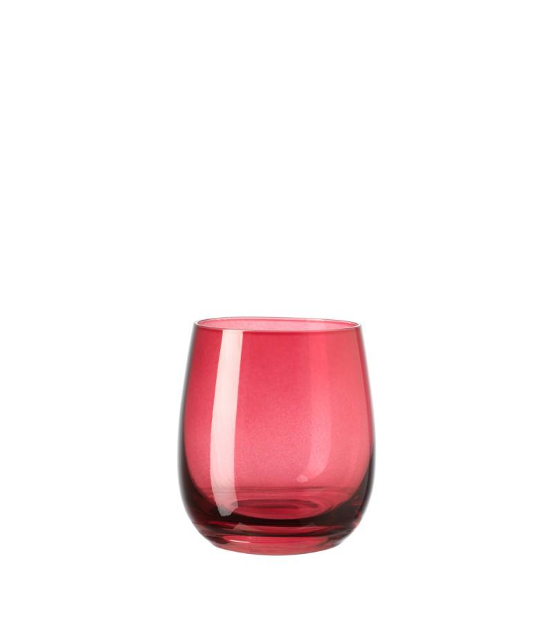 Leonardo Drinking Glass Tumbler - Ruby Red SORA 6 Piece