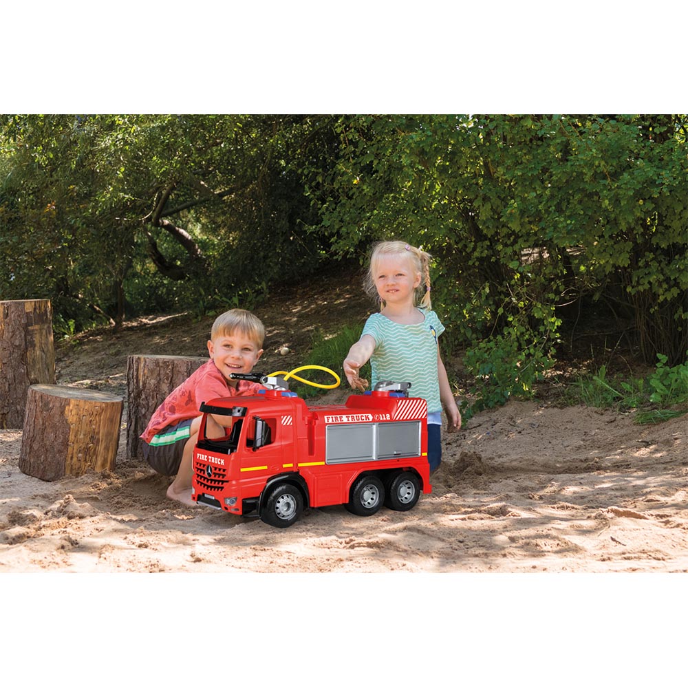 Lena Toy Fire Engine XL BoxedGiga Truck Mercedes Arocs 66cm
