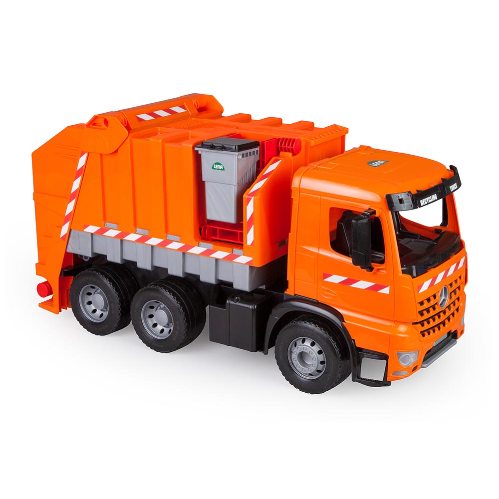 LENA Toy Garbage Truck XL GIGA TRUCKS Mercedes Arocs Replica 71 x 28 x 40cm