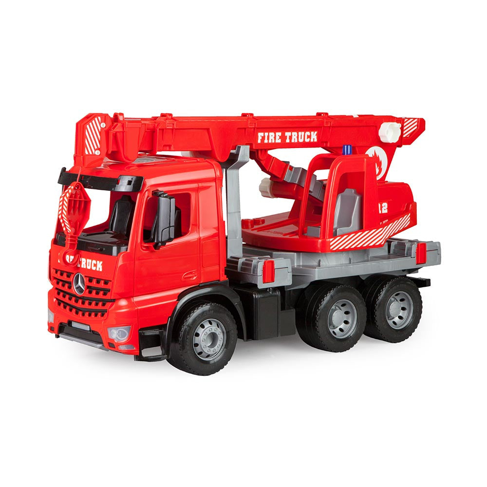 Lena Toy Fire Engine Crane Xl Giga Truck Mercedes Arocs 62cm