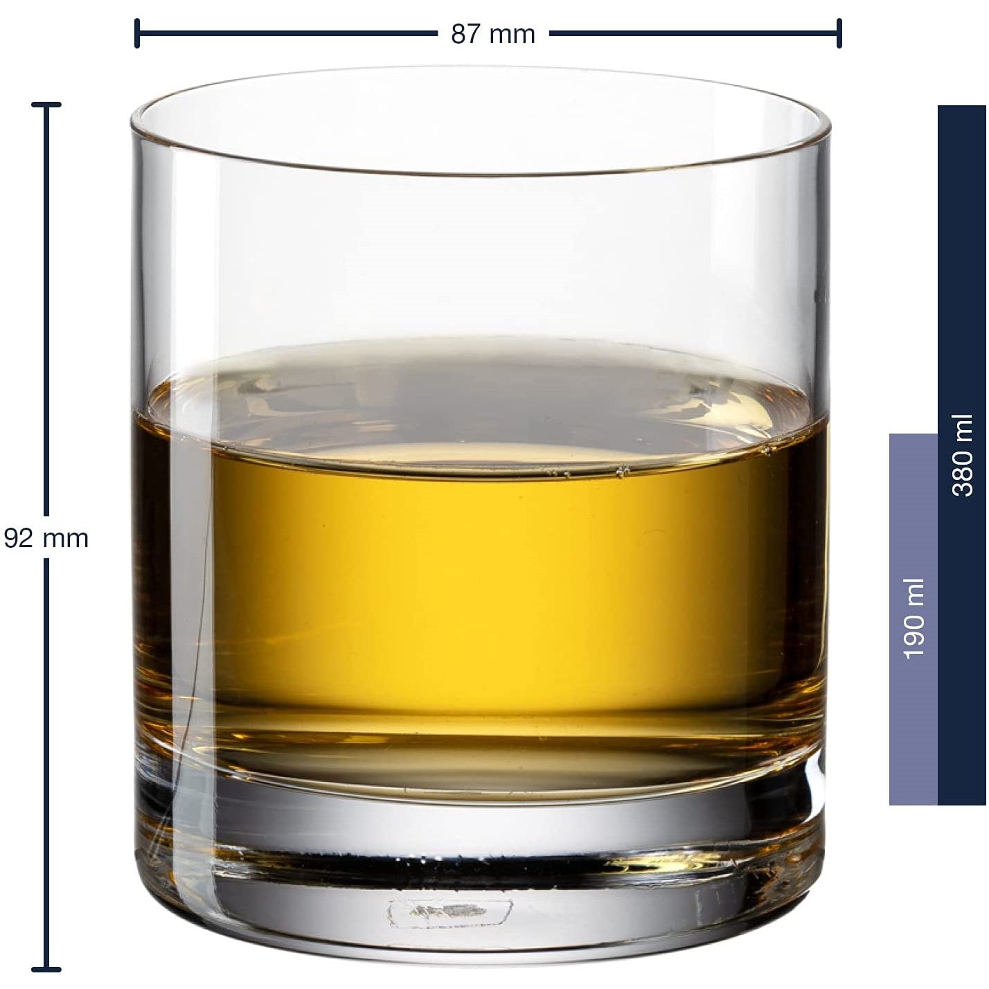 Leonardo BAR Classic Whisky Glass 380ml - Set of 6