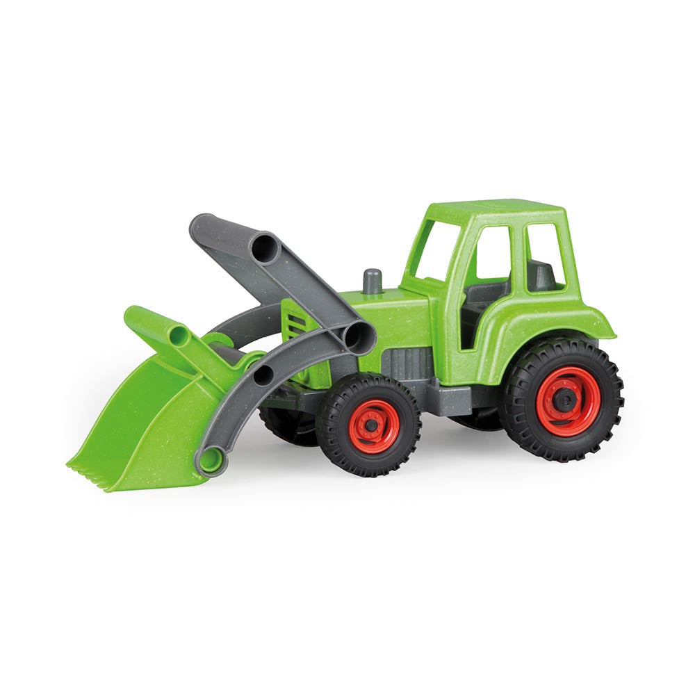 Lena Tractor with Shovel: EcoActives Range Wood/Plastic Mix with Wood Aroma