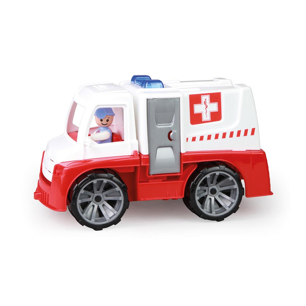 Lena Toy Ambulance with Play Figure & Stretcher - Truxx 29cm