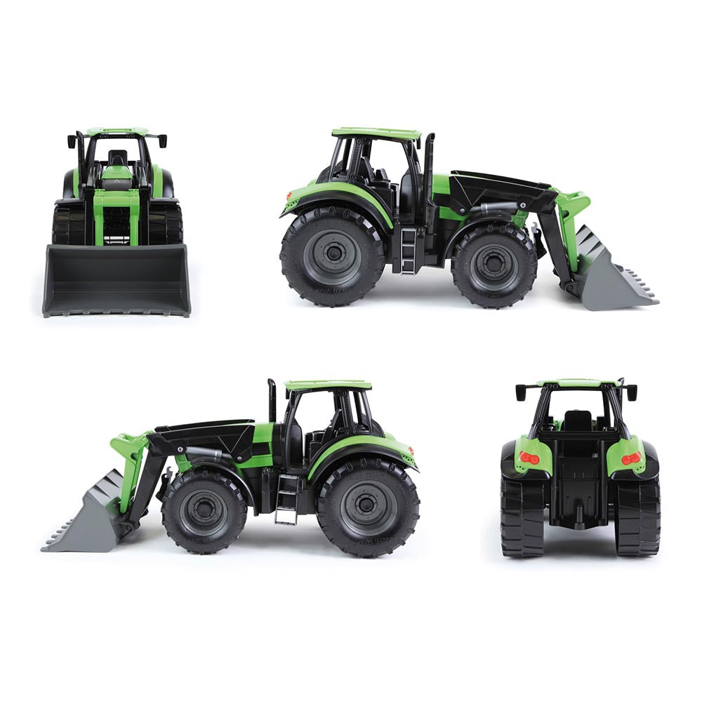 LENA Toy Tractor XL WORXX Deutz-Fahr Agrotron 7250TTV Replica 45x19x24 cm