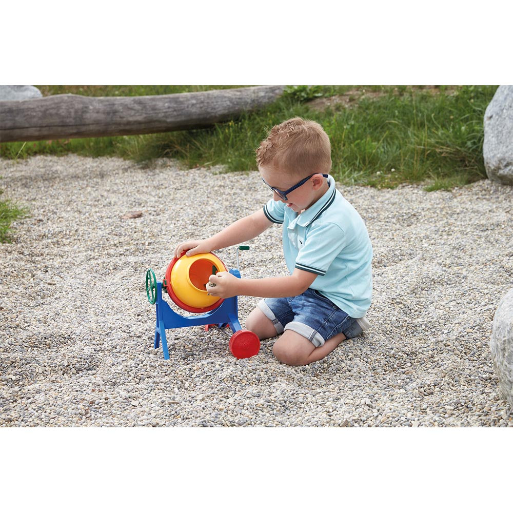 Lena Toy Concrete Mixer Multi-Coloured Large 28cm