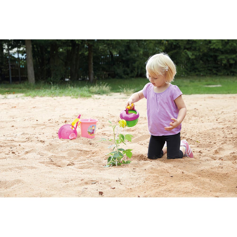 LENA Toy Watering Can Happy Sand - Multi-Coloured - 500ml