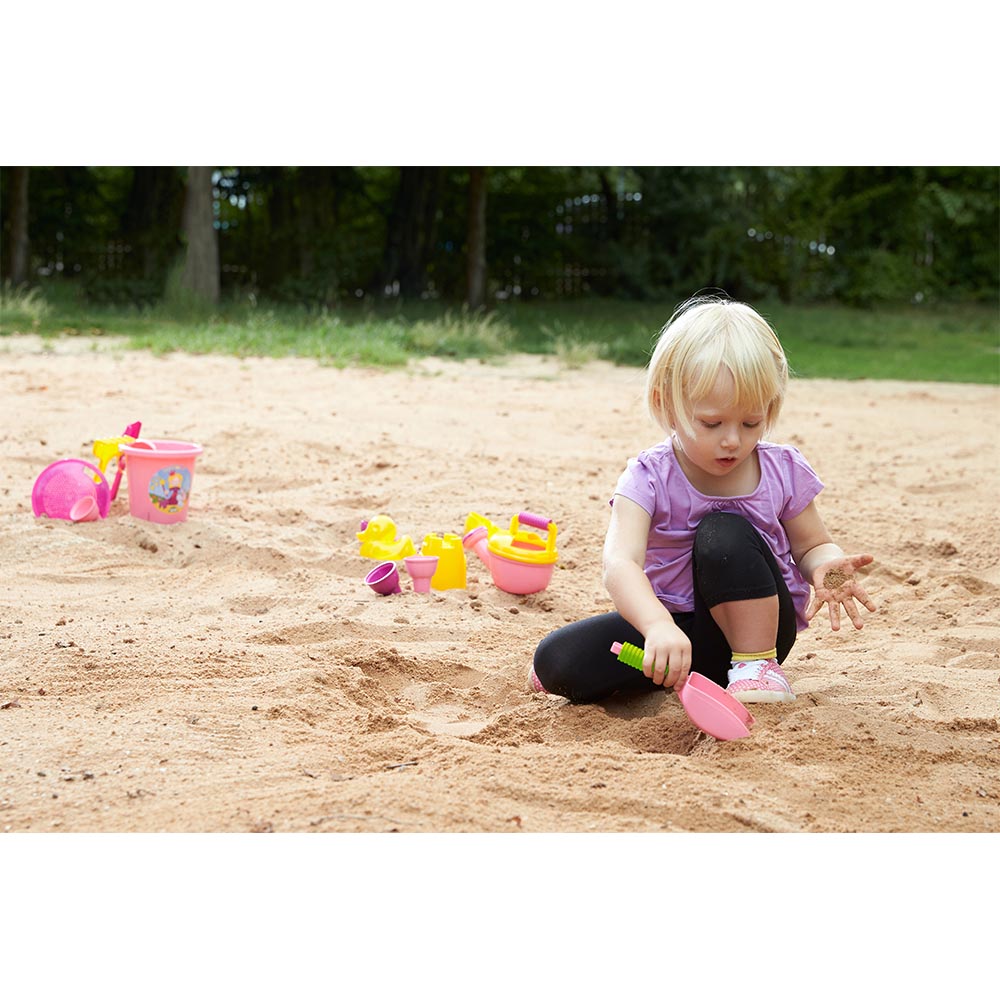 Lena Happy Sand Play Toy: Scoop in Pink - 1 Piece