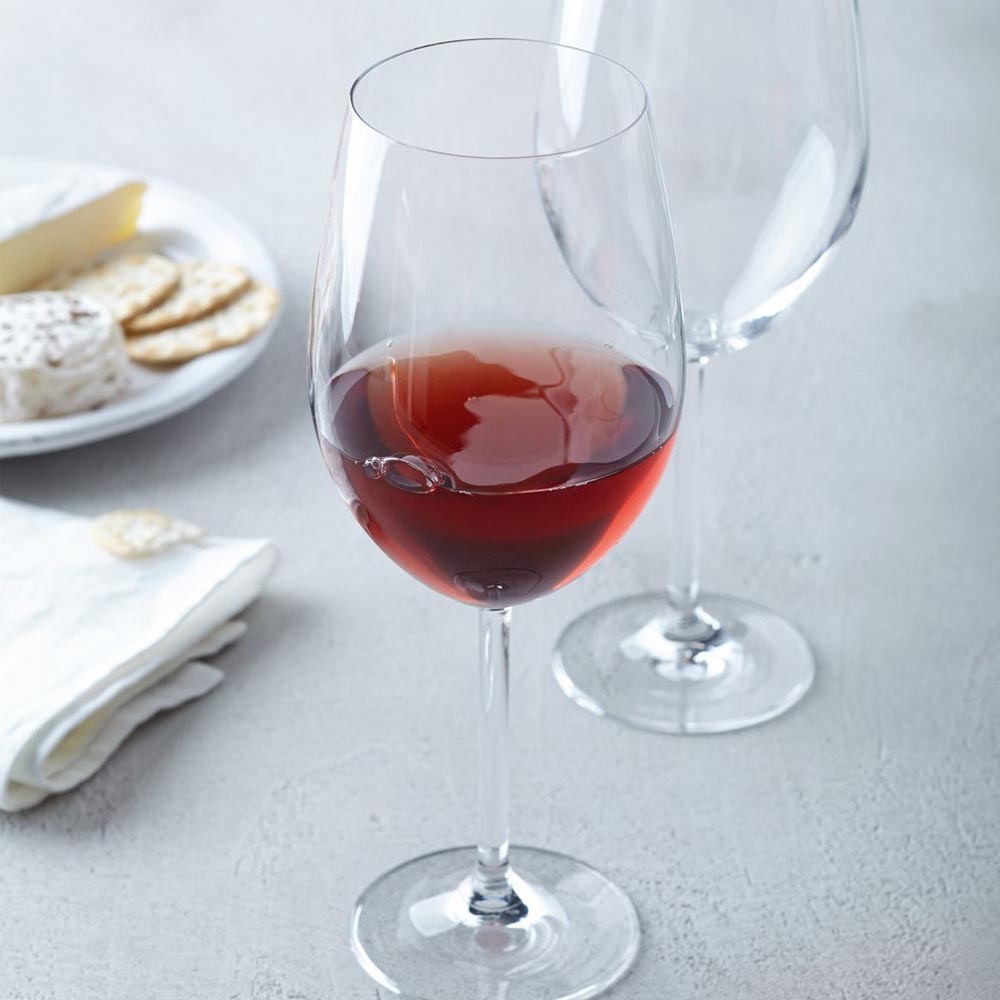 Leonardo Red Wine Glasses Bordeaux Daily: Teqton Glass 640ml – Set Of 6