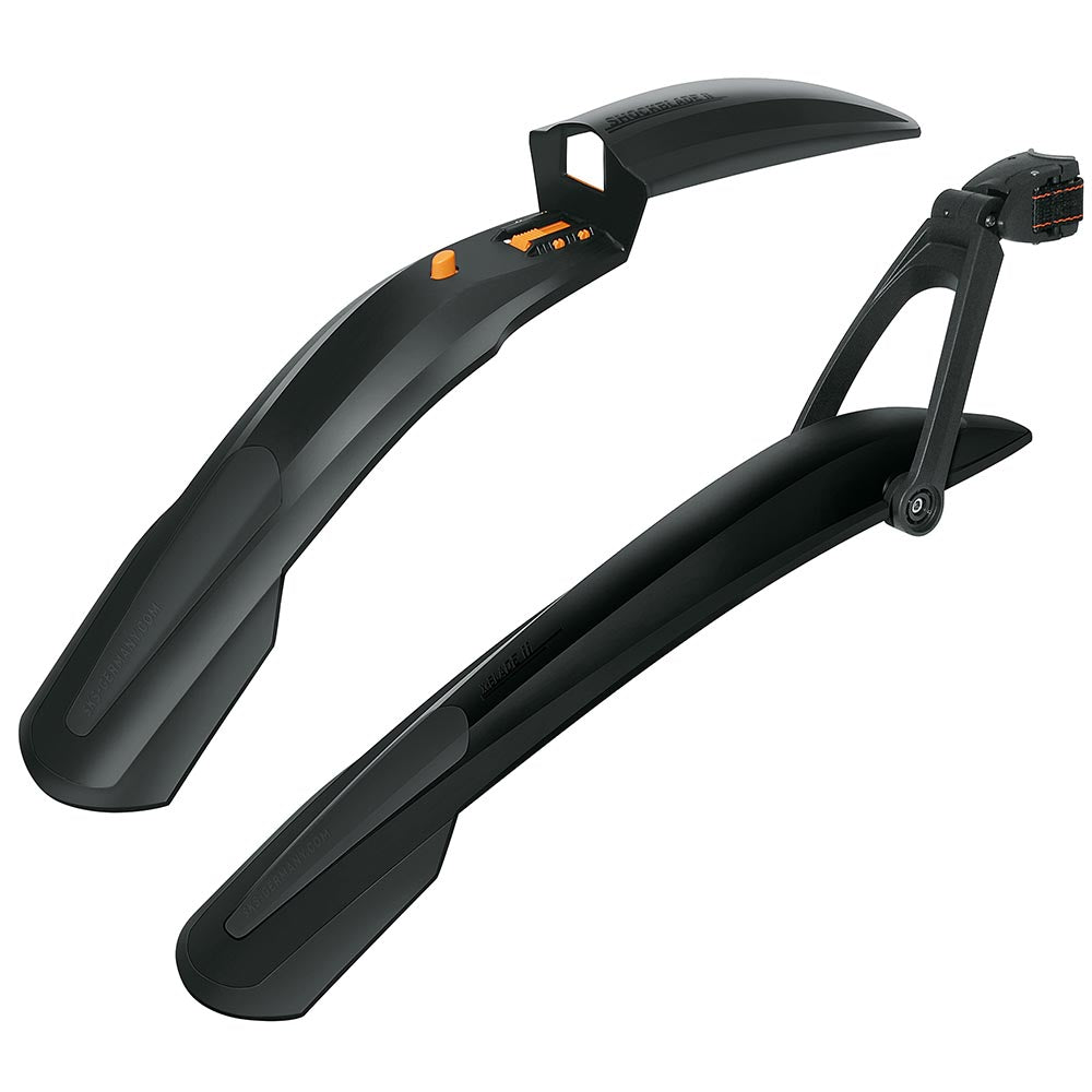 SKS Front and Rear Mudguards 26/27.5-Inch: Shockblade and X-Blade II Black