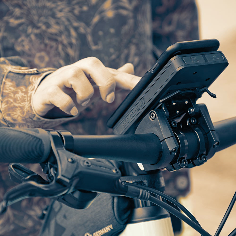 SKS Bicycle Mounted Powerbank Phone Charger 5000 mAh (Wireless or USB) +COM/UNIT
