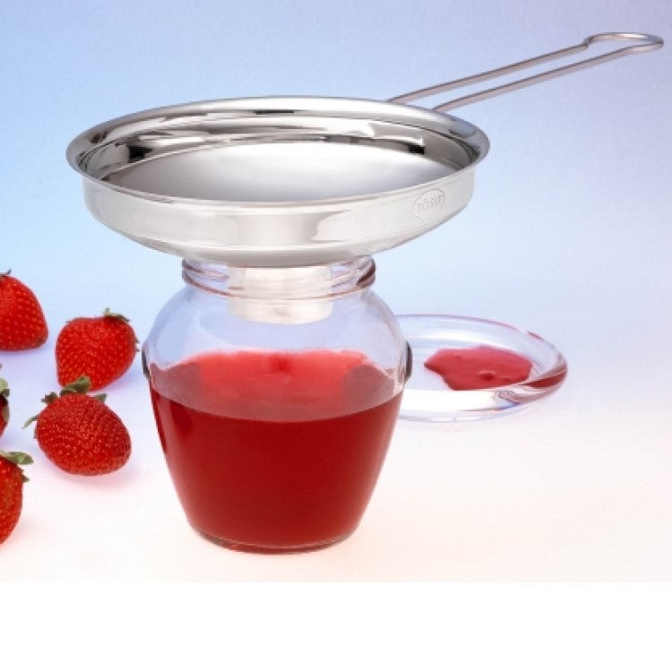 Roesle Jam Funnel for Decanting Jam, Jelly, Marmalade and Hot Fruits 12cm