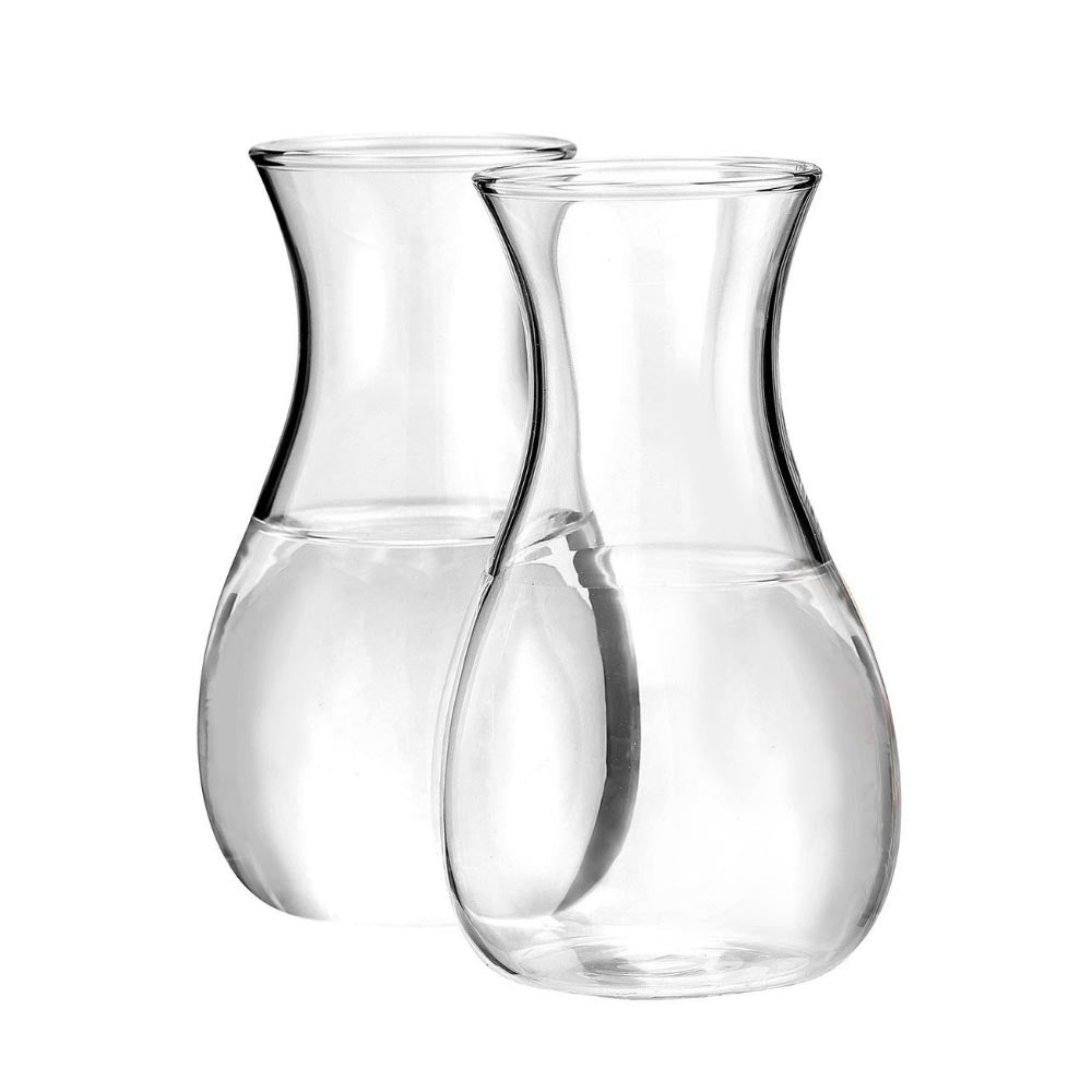 VAGNBYS Personal Carafe - Borosilicate Glass - 200 ml - 2 Pieces