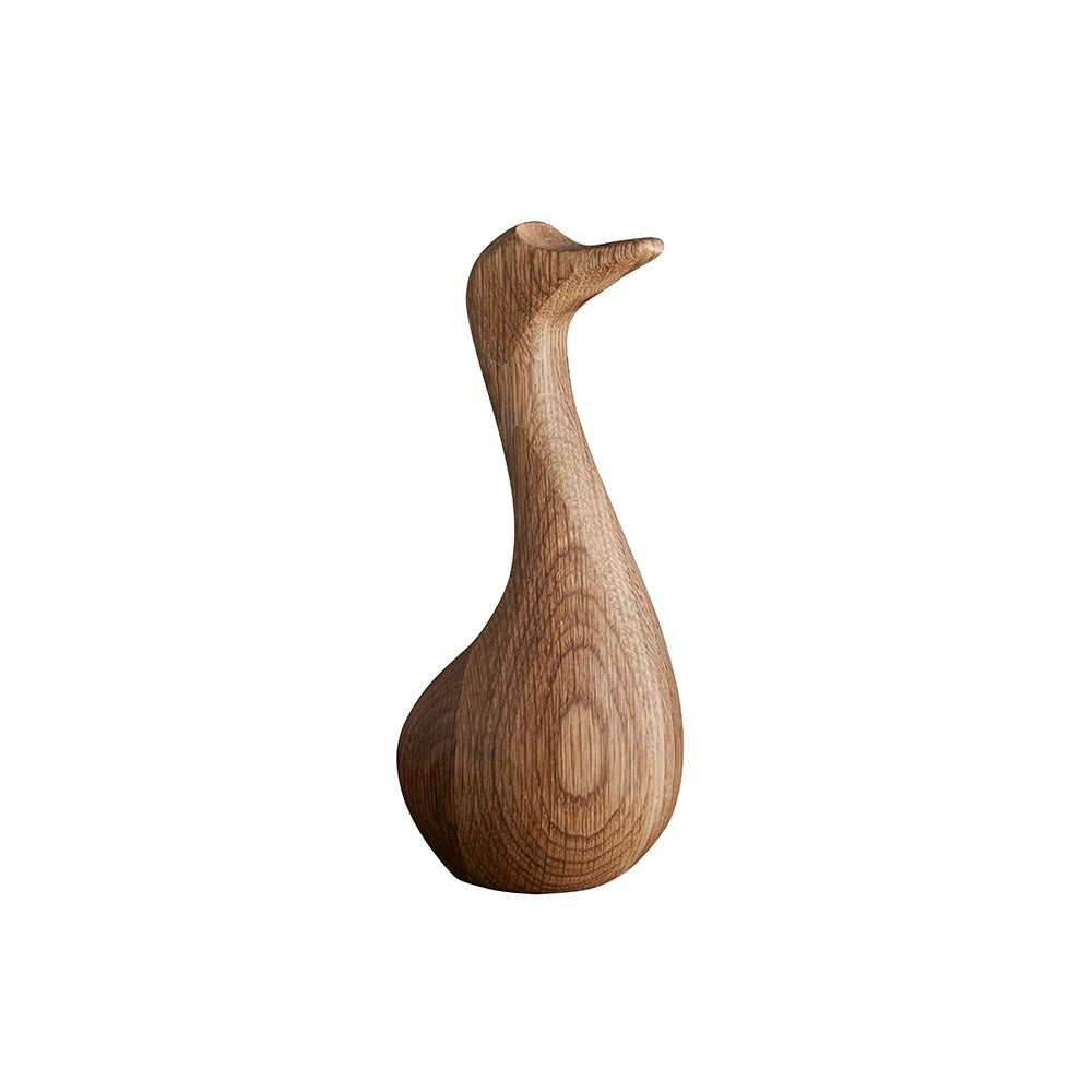Vagnbys The Ugly Duckling Oak Sculpture 20cm