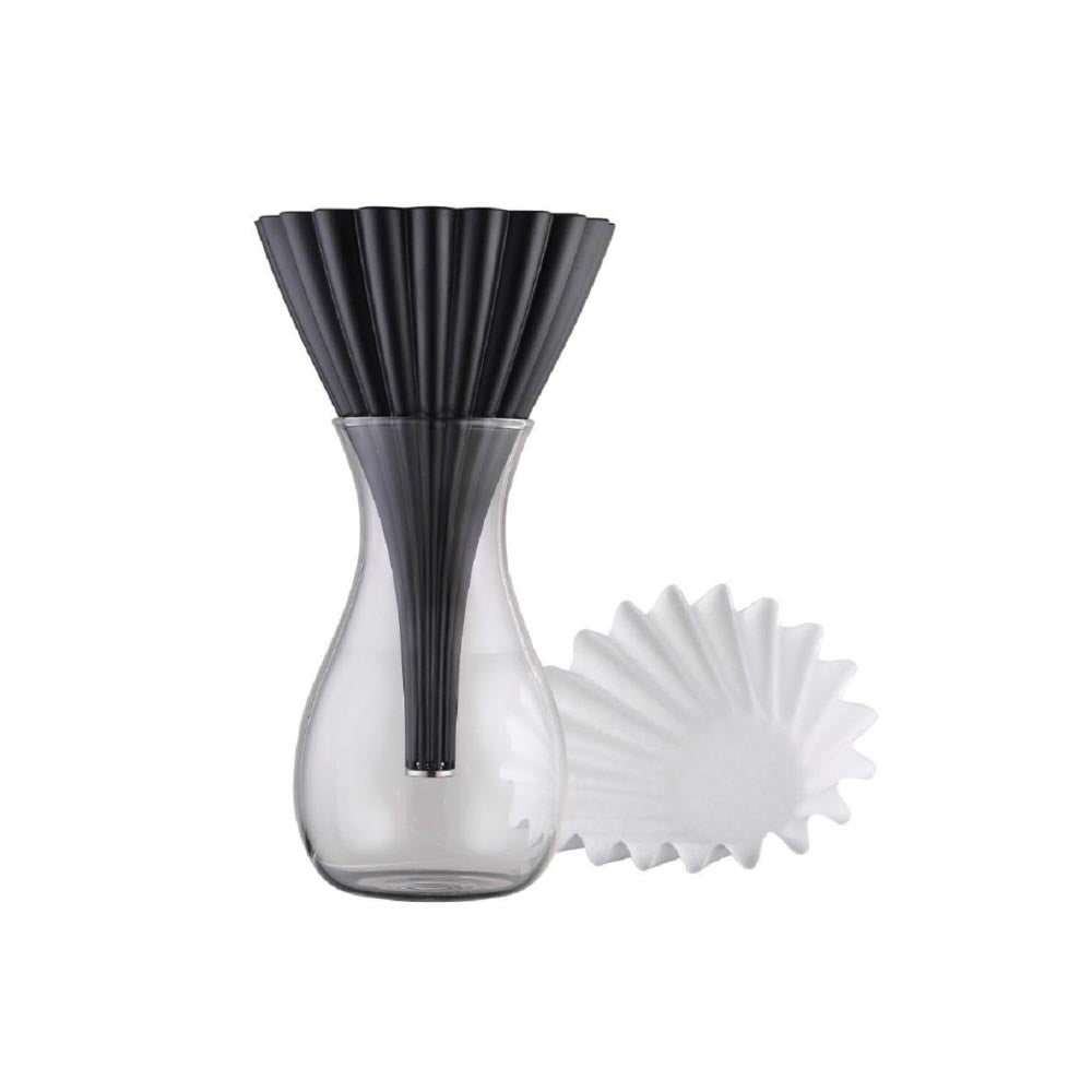 VAGNBYS Wine Purifier Set - Wine Funnel, Funnel Holder, Filters (3 Pieces)