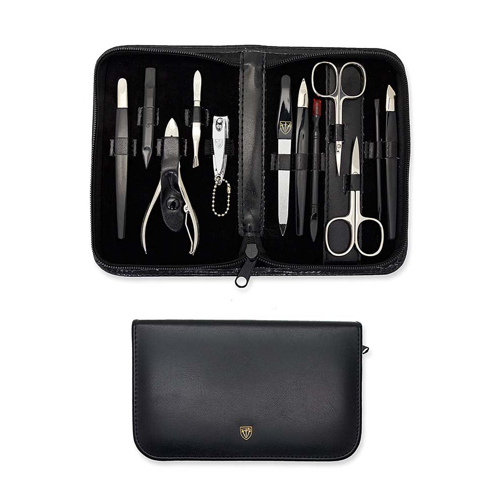 Kellermann 3 Swords Manicure Set Black 5205 PN