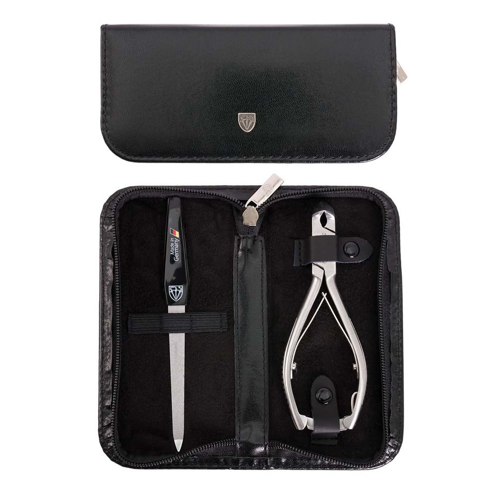 Kellermann 3 Swords Professional Toe Nail Clipper Set 52351 - Black