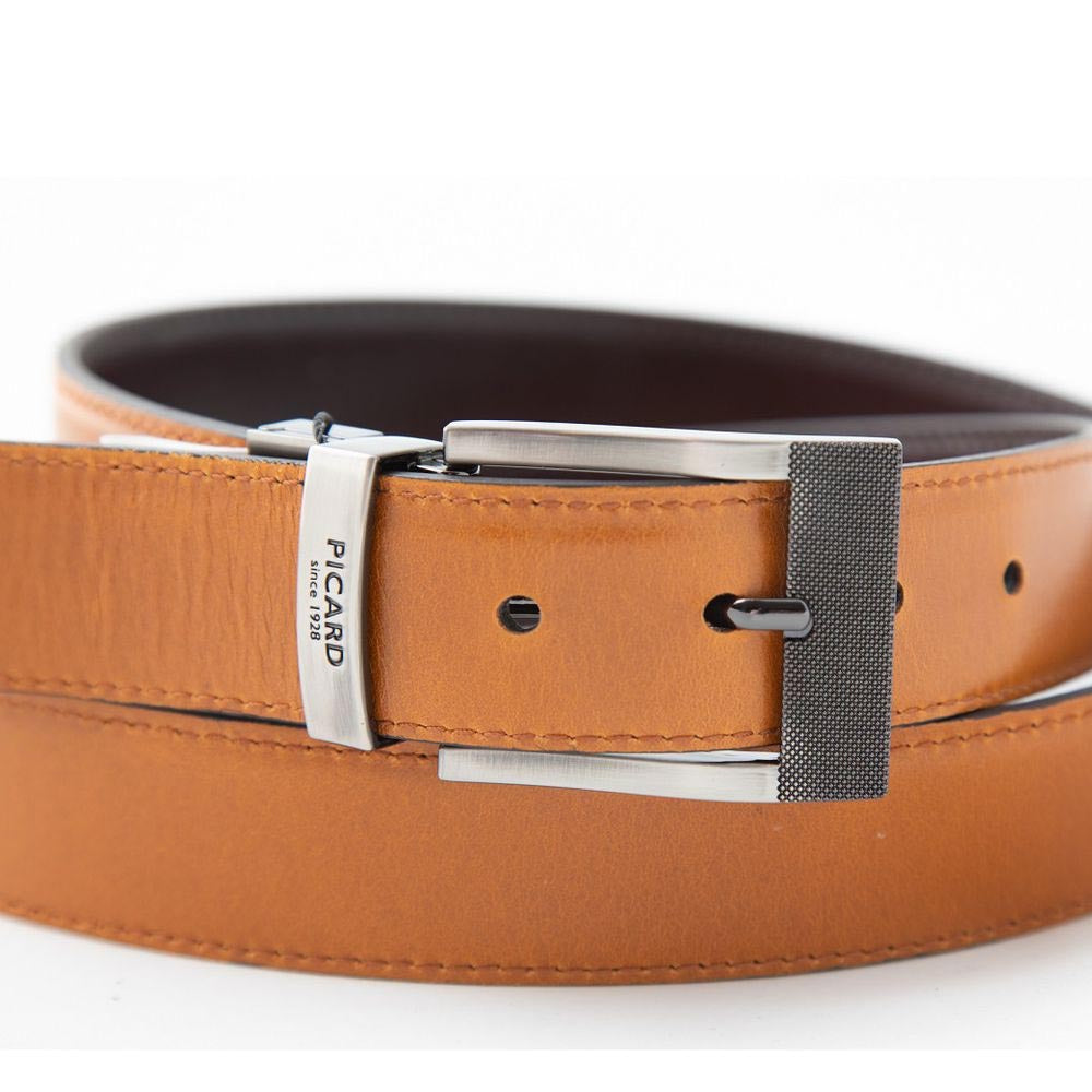 Picard Reversible Belt Genuine Leather - 5279 - Chocolate and Cognac