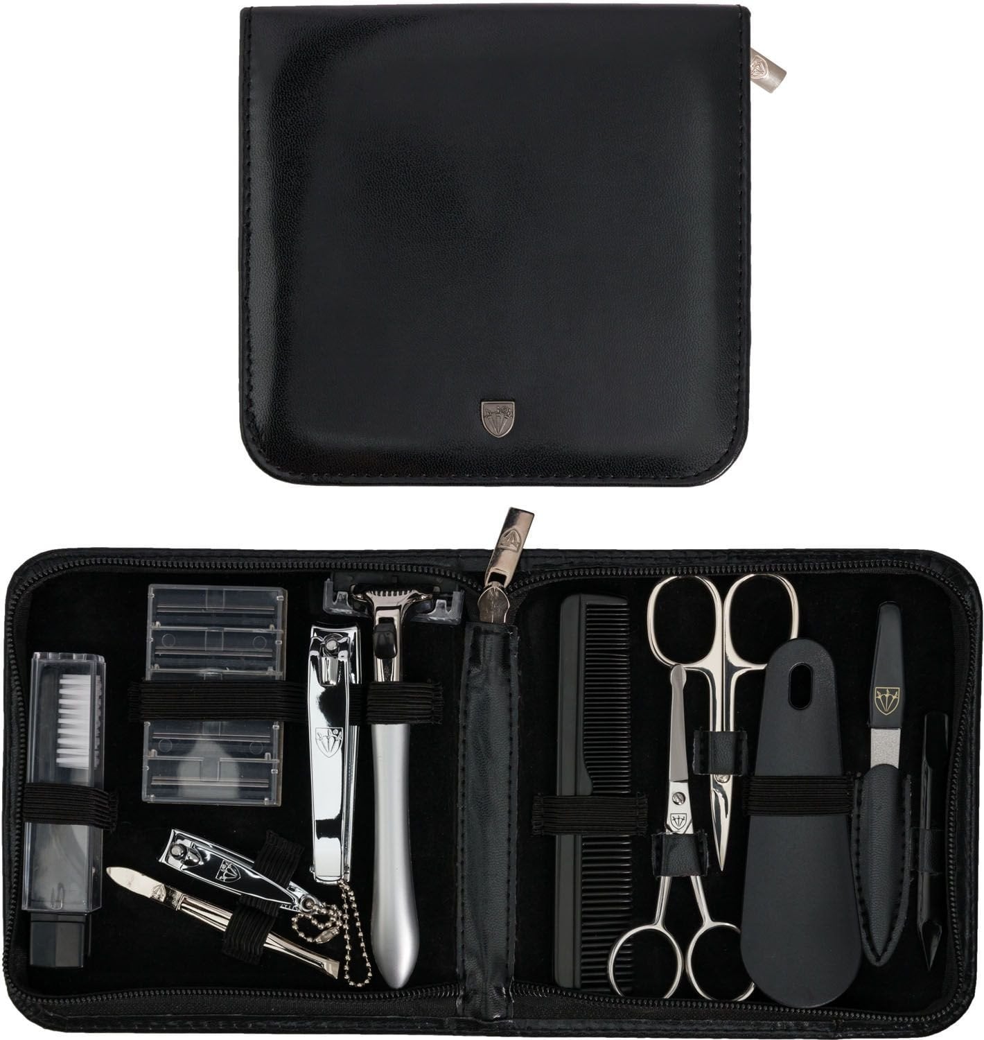 Kellermann Gents Set Black, Artificial Leather