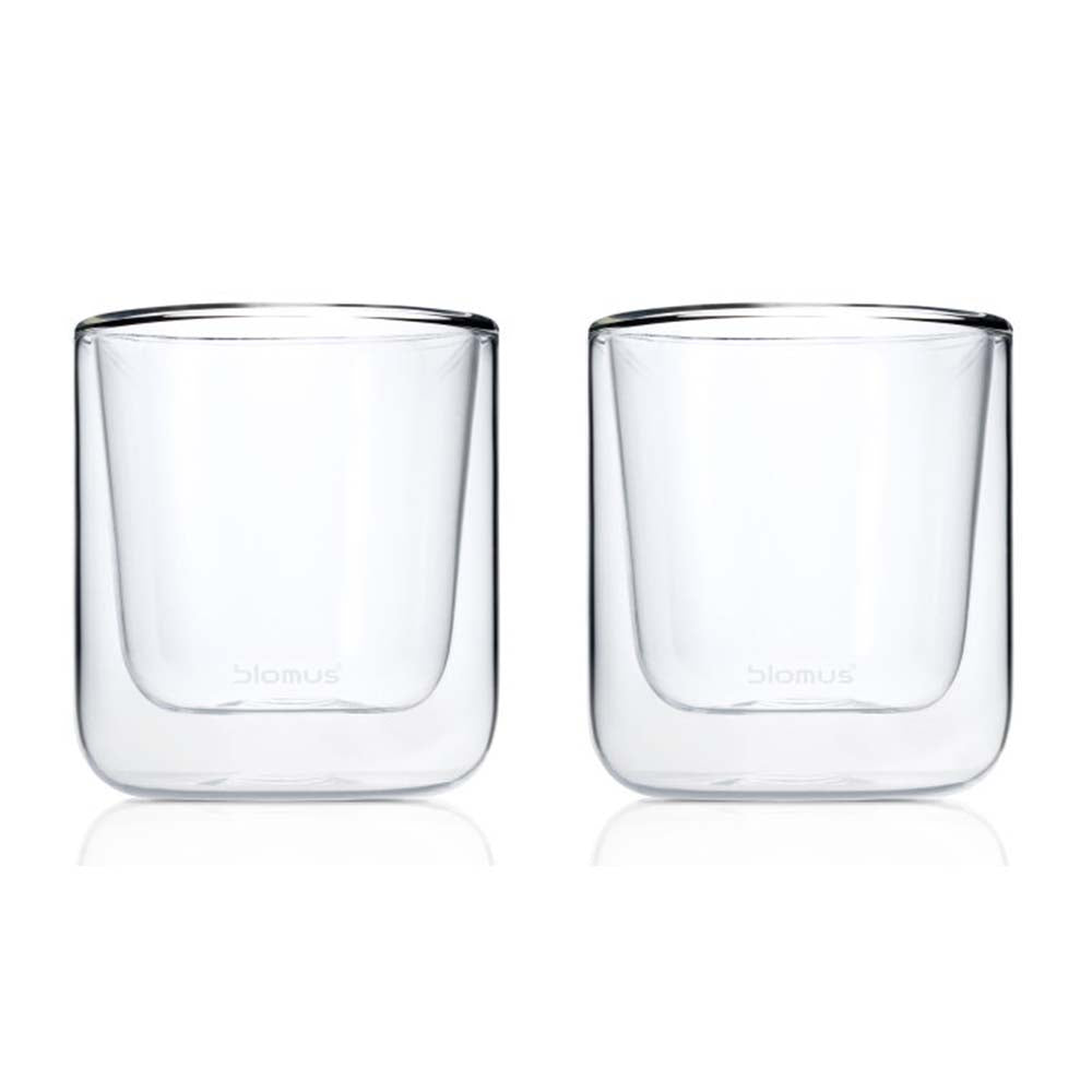 Blomus Coffee Glass Nero Set - 2 Pack