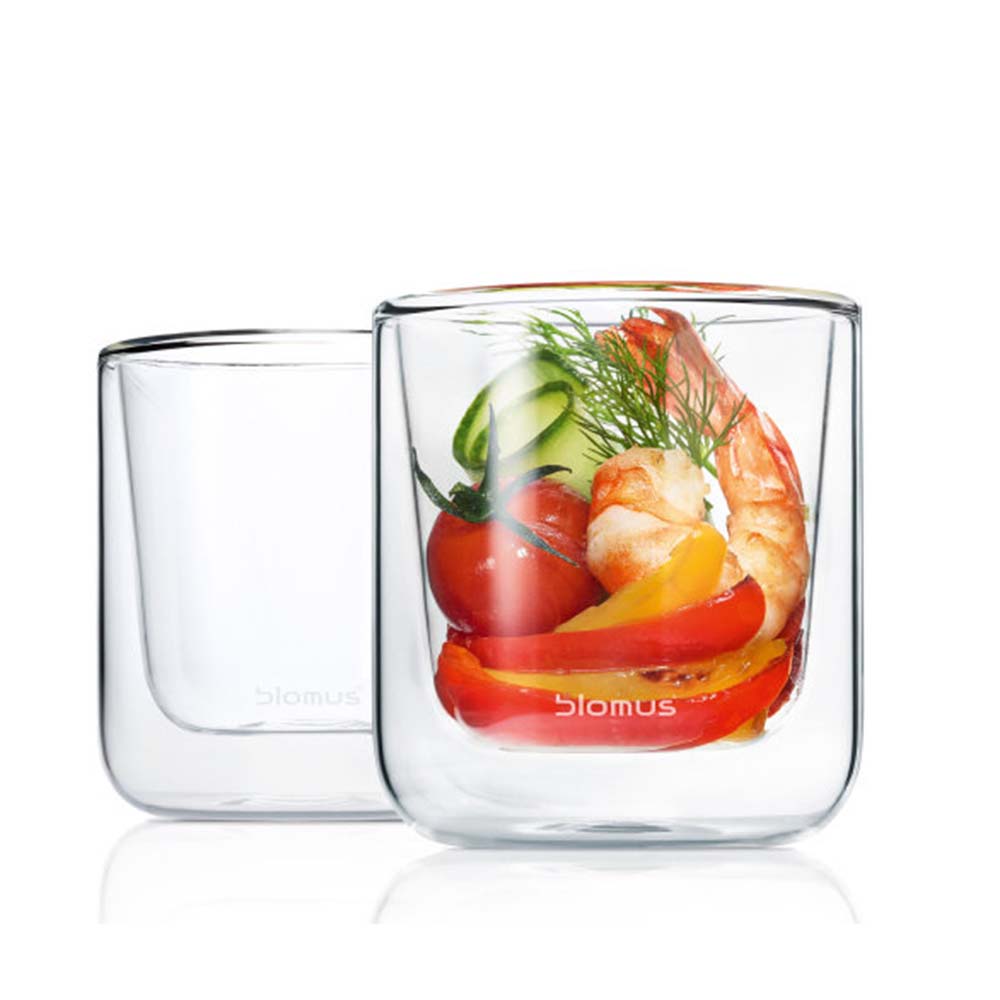 Blomus Coffee Glass Nero Set - 2 Pack