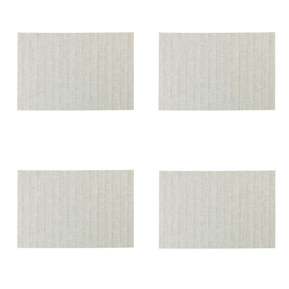 Blomus SITO Placemats Set of 4 - Microchip/Lily White