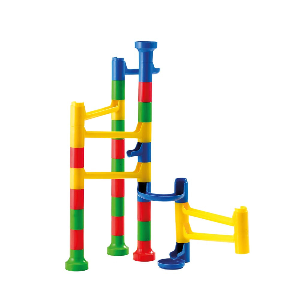 Lena Cascade Marble Run Build Your Own - 10 Marbles Included