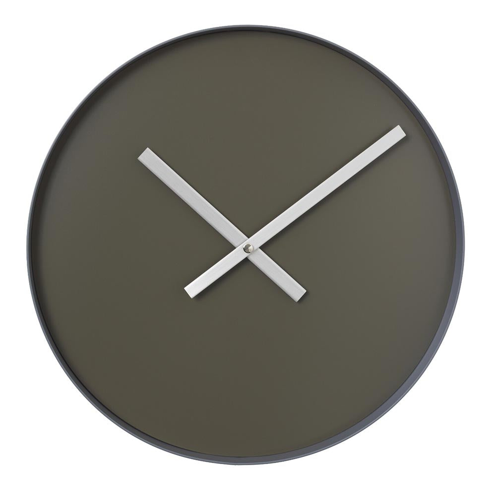 Blomus RIM Wall Clock 40cm - Tarmac & Steel Grey