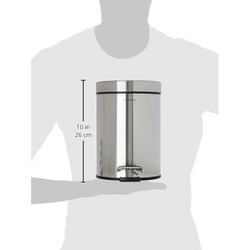 Blomus Pedal Bin 2.5L Stainless-Steel (NEXIO Range) - Matt Silver