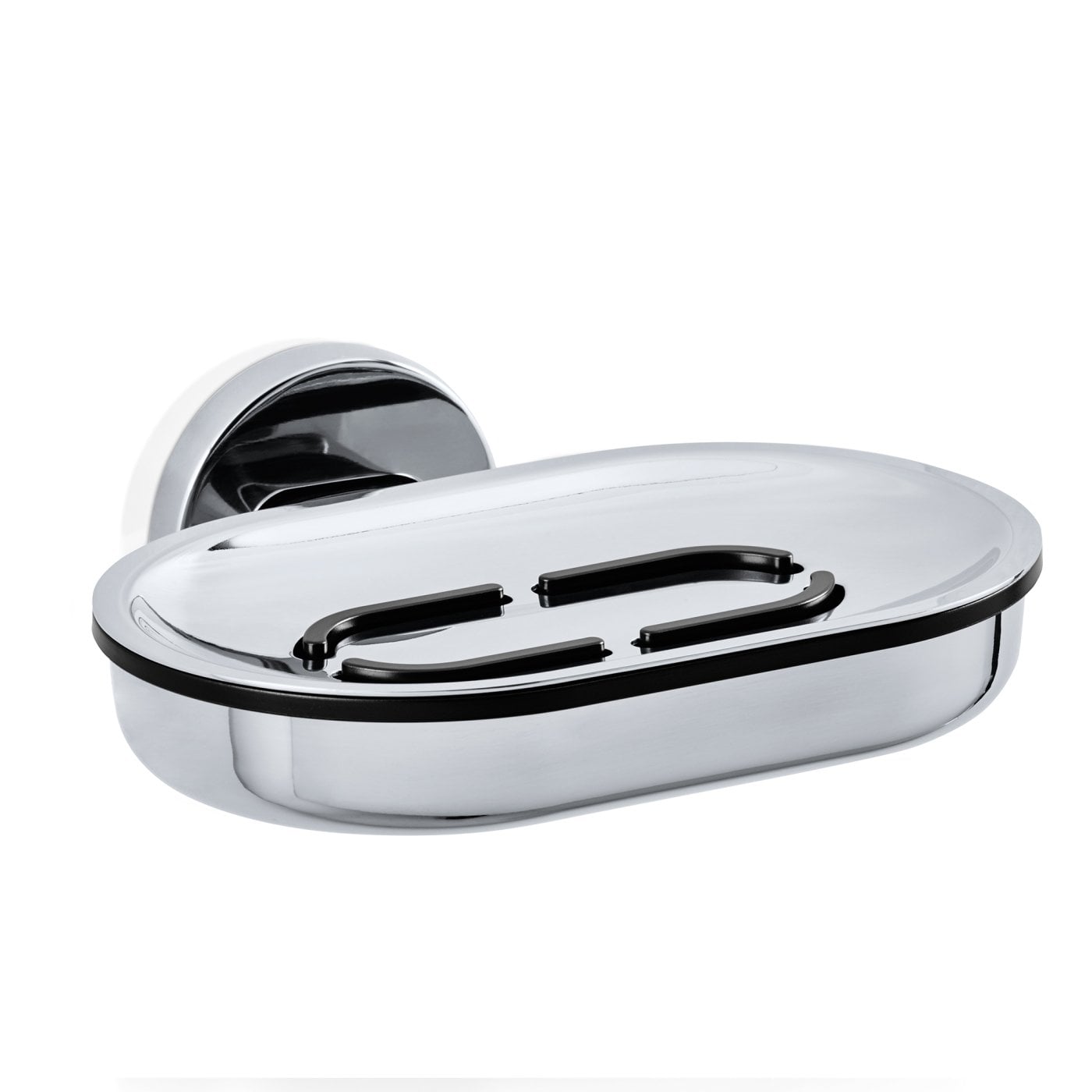 blomus Wall-Mounted Soap Dish Polished Stainless-Steel AREO