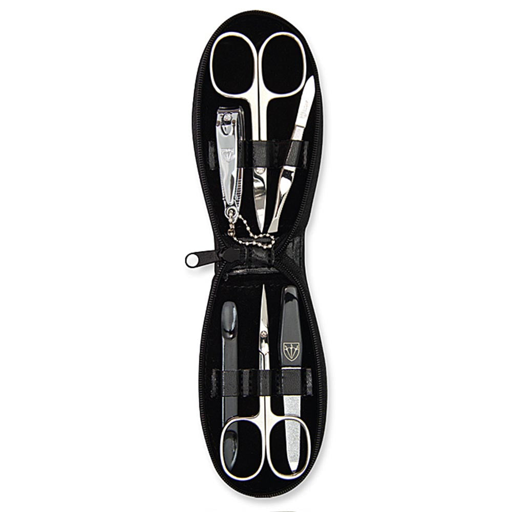 Kellermann 3 Swords Manicure Set Black 7211 MC N