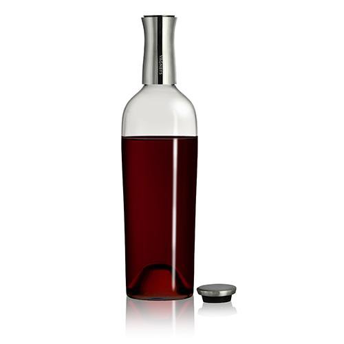 Vagnbys Wine Decanter Carafe with 7-in-1 Aerator and Pourer