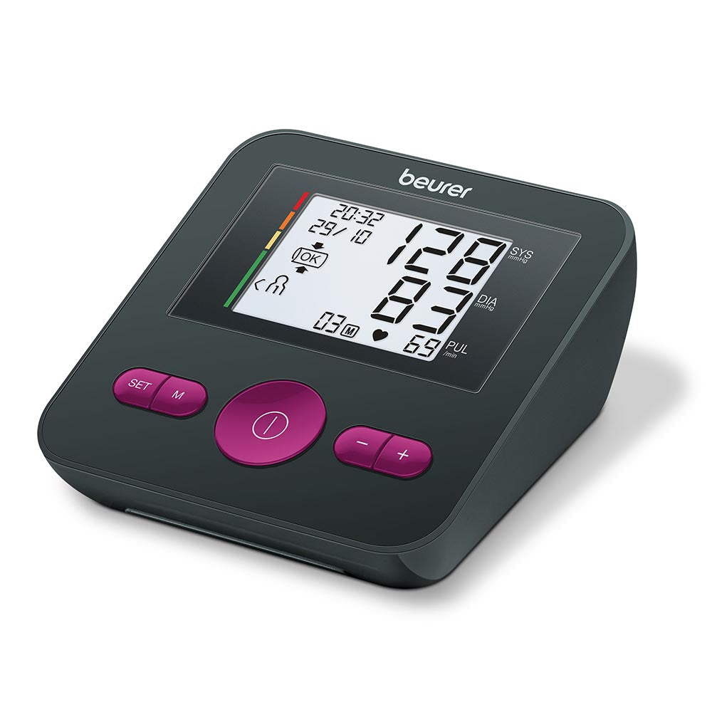 Beurer BM 27 Blood Pressure Monitor - Limited Edition Black & Purple