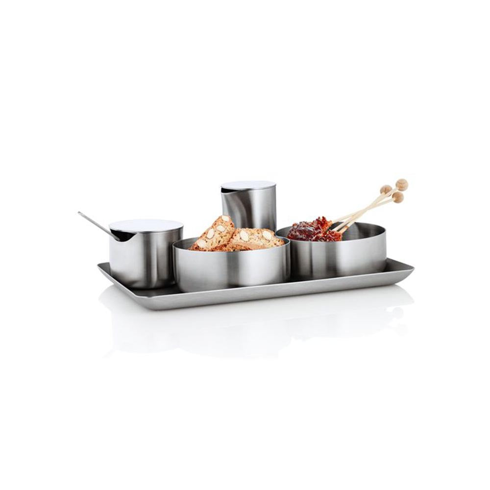 Blomus Basic Stainless Steel Matt Tray - 15 x 25cm