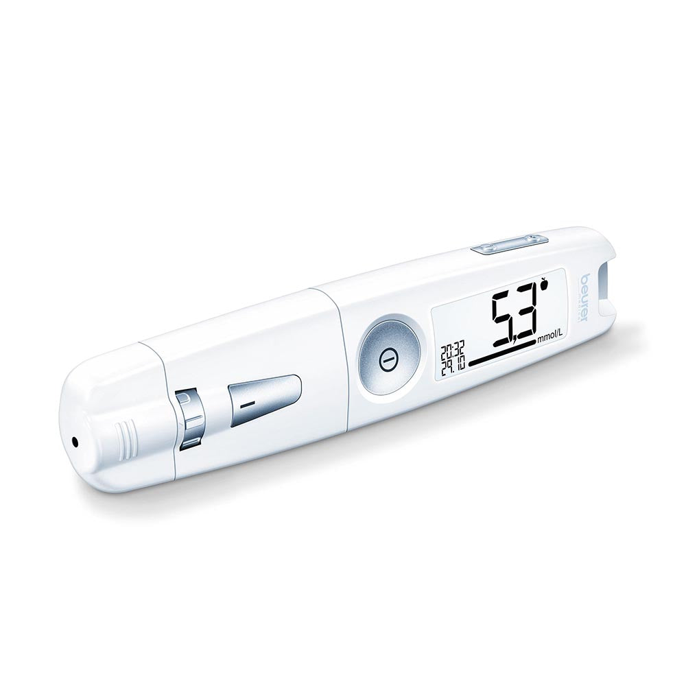Beurer Blood Glucose Monitor 3-in-1 GL 50 mmol/L - White
