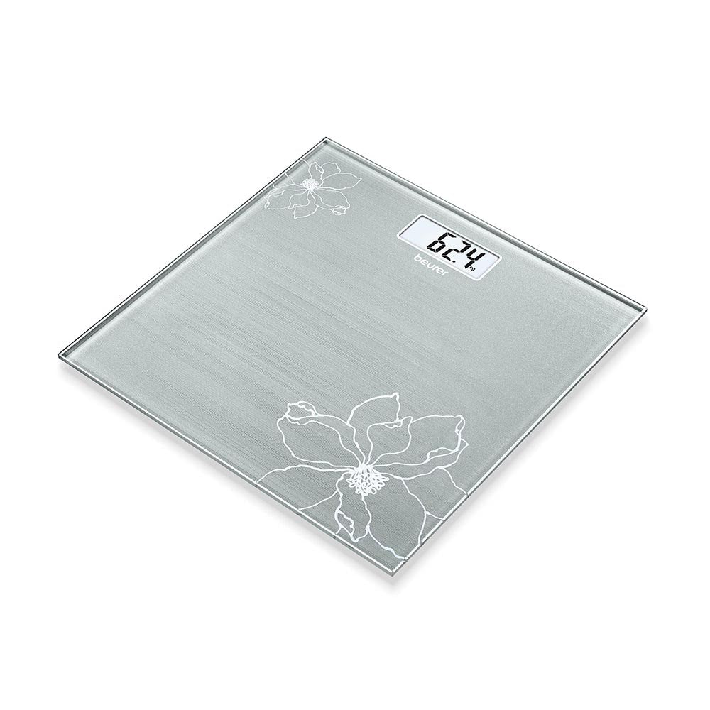 Beurer Glass Bathroom Scale GS 10 - Silver