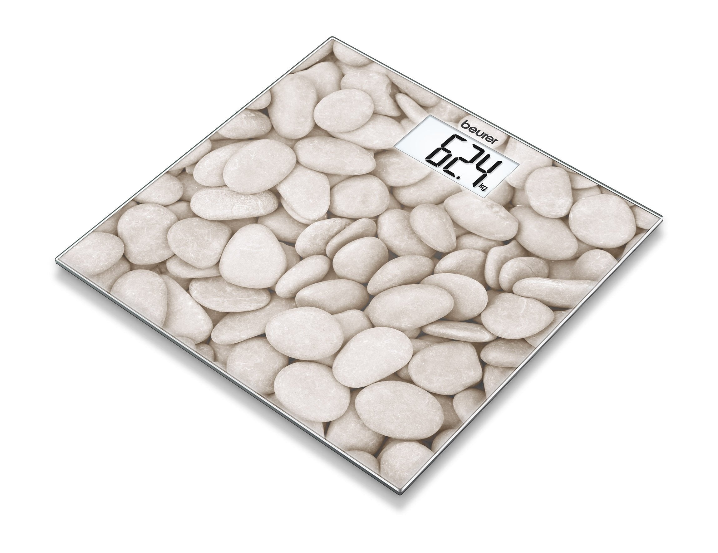 Beurer Glass Bathroom Scale GS 203 - Stone