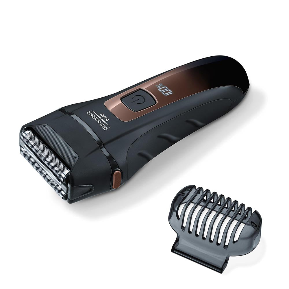 Beurer HR 7000 Mens Rechargeable Foil Shaver with Trimmer