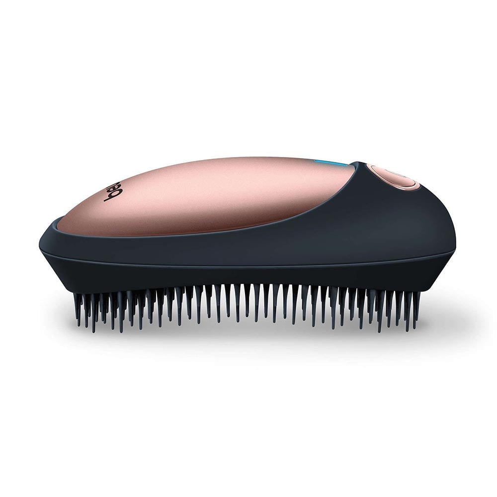 Beurer HT 10 Detangling Brush with Ion Handbag Size  Black Rose