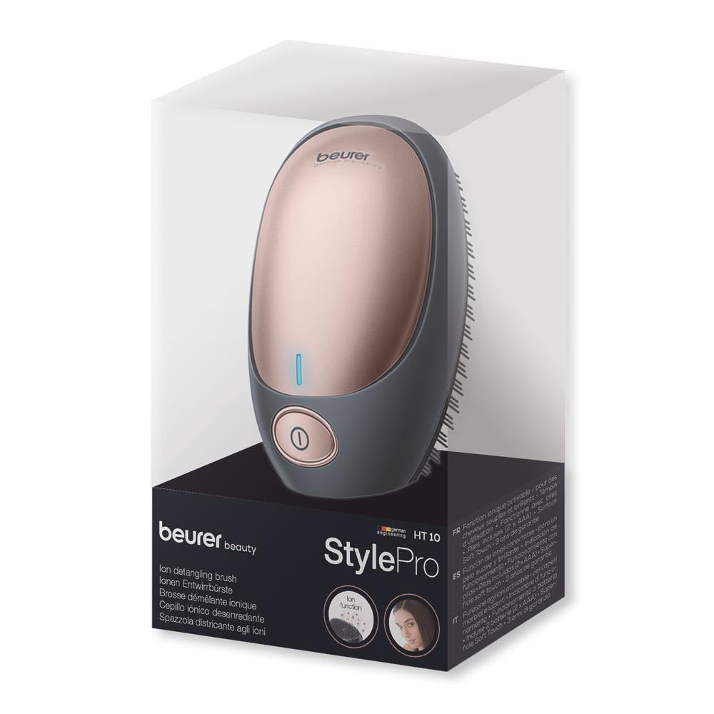 Beurer HT 10 Detangling Brush with Ion Handbag Size Port