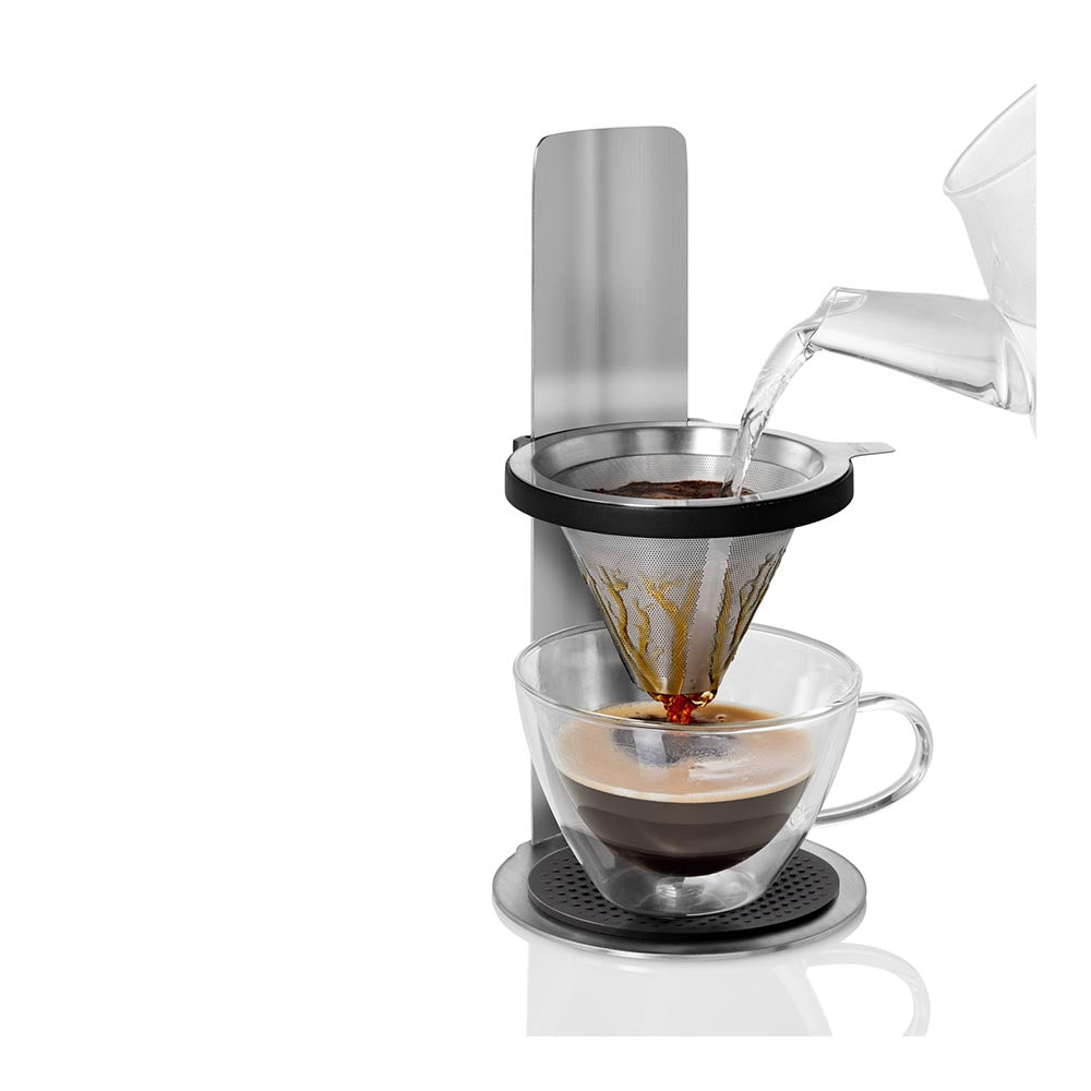 AdHoc Coffee Maker Stainless-Steel Filter/Filter-Paper Free Use - MR BREW