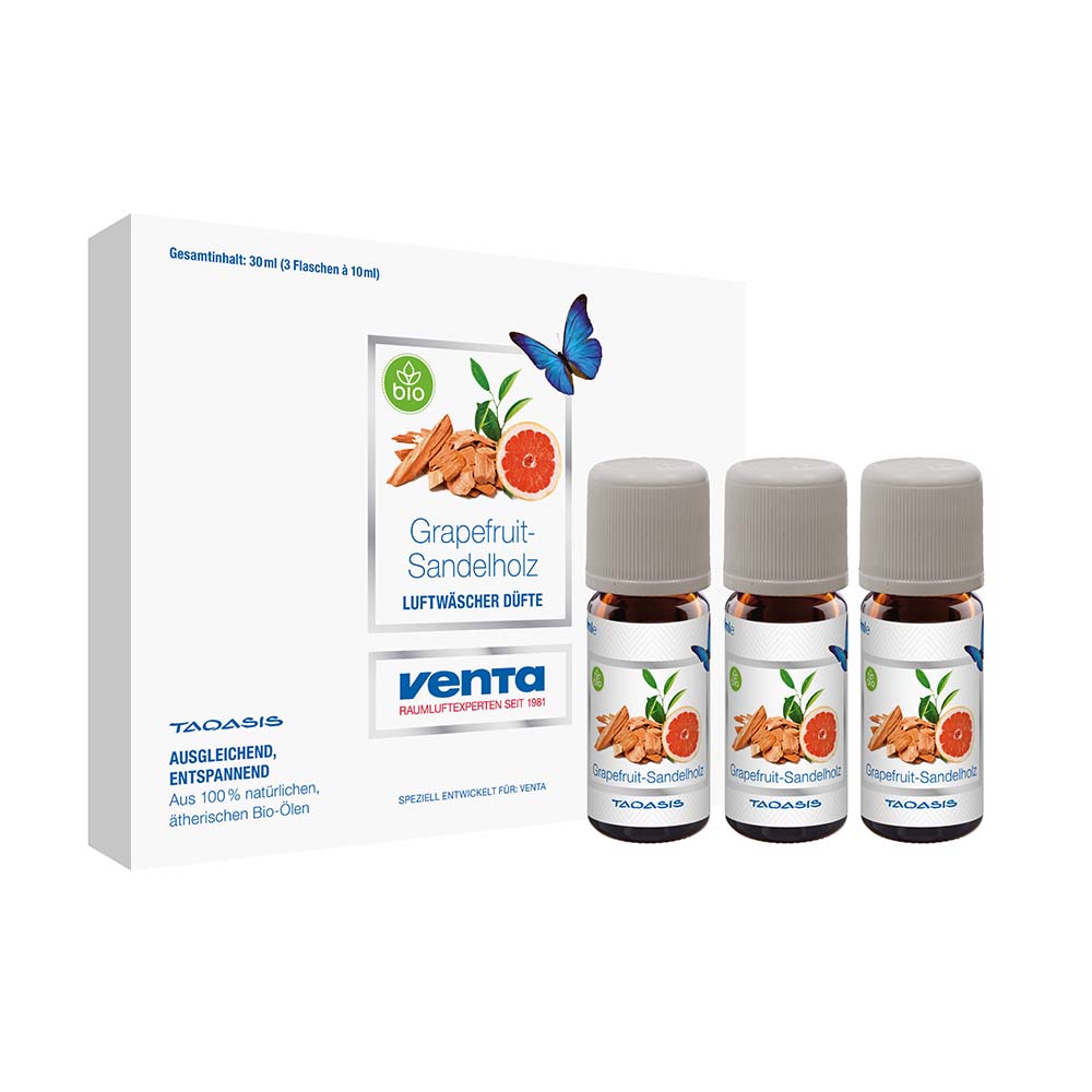 Venta 3 X 10Ml Bottles Of Bio-fragrance -  Grapefruit-Sandalwood