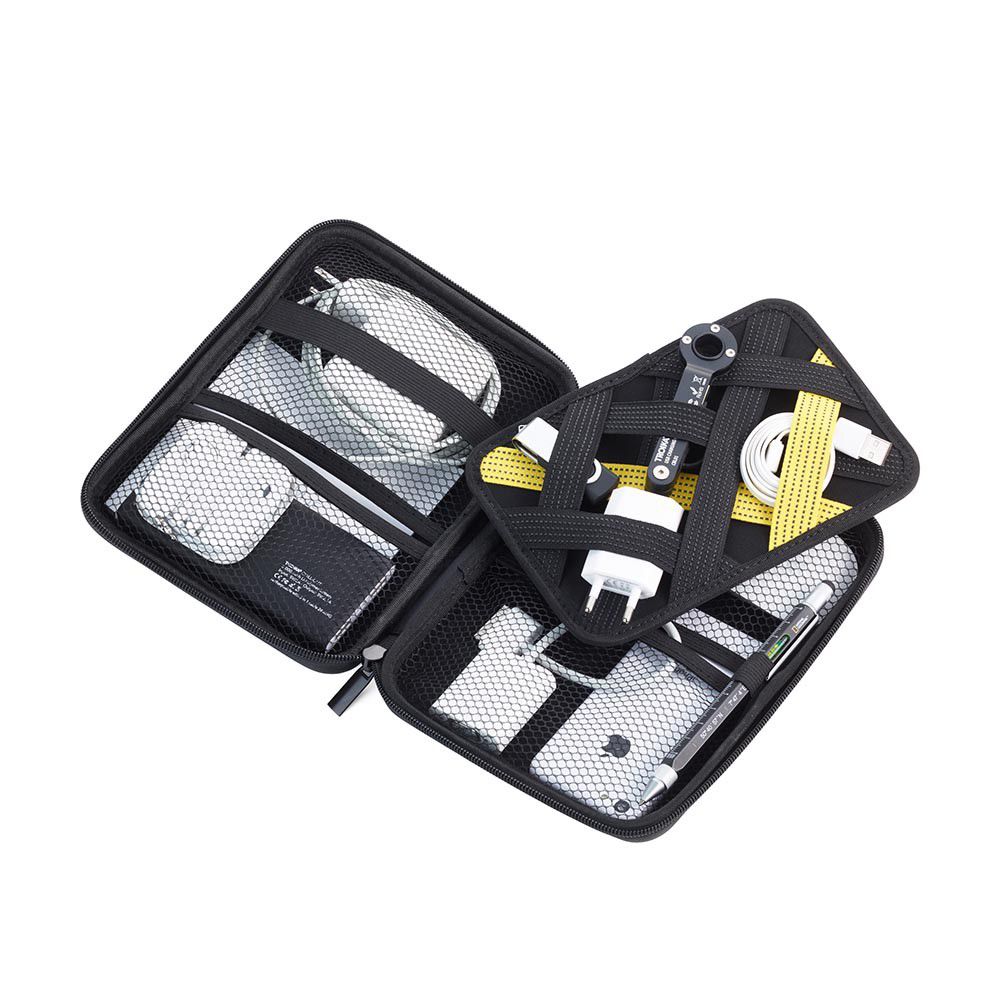 Troika Travel Organiser Case with The National Geographic Society - Black