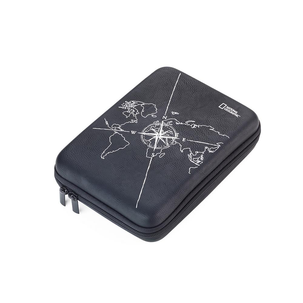 Troika Travel Organiser Case with The National Geographic Society - Black